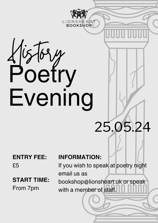 'History' Poetry Evening Ticket