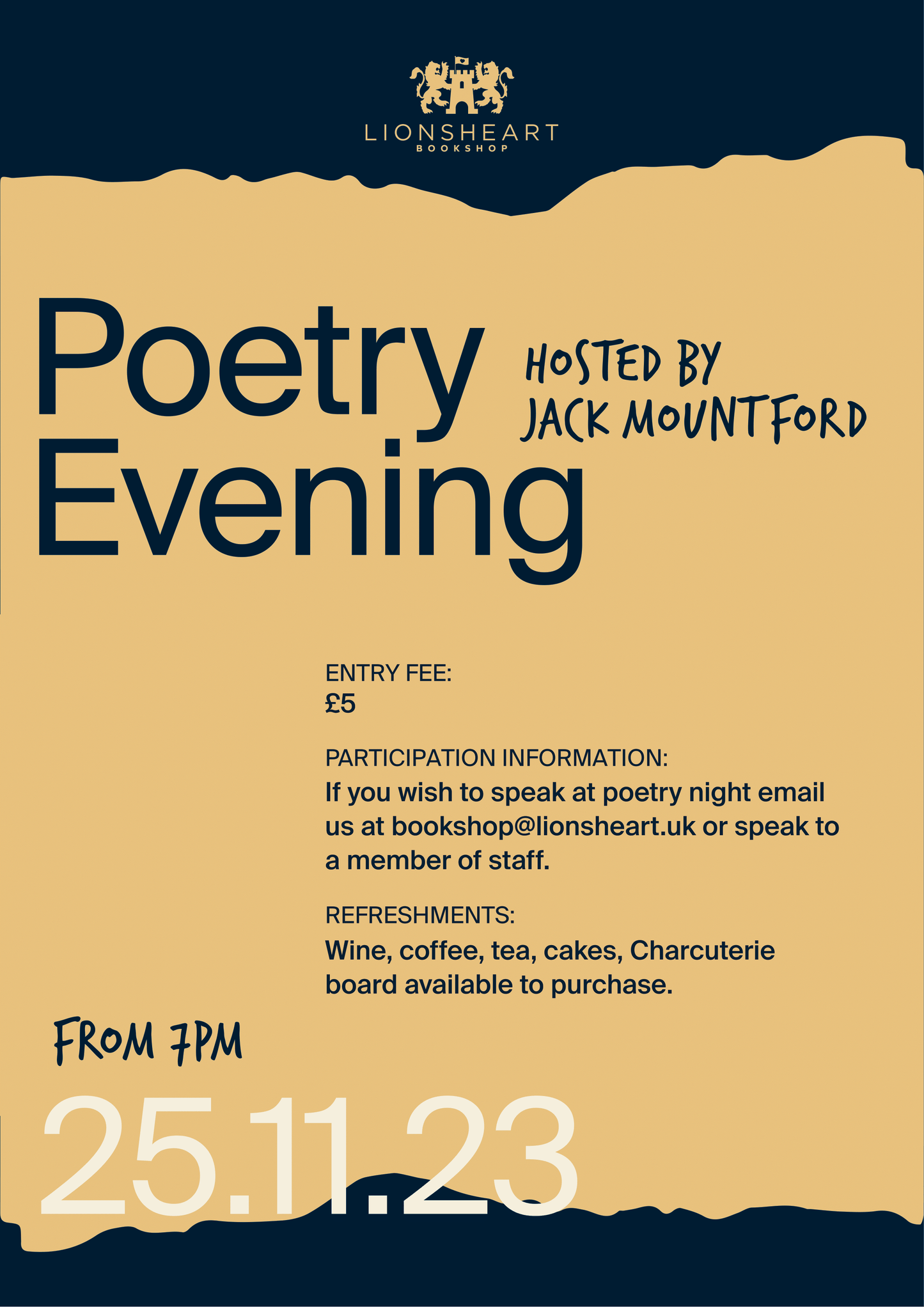 Poetry Evening at Lionsheart