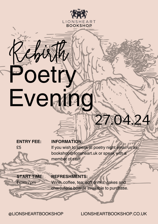 'Rebirth' Themed Poetry Evening (Ticket)