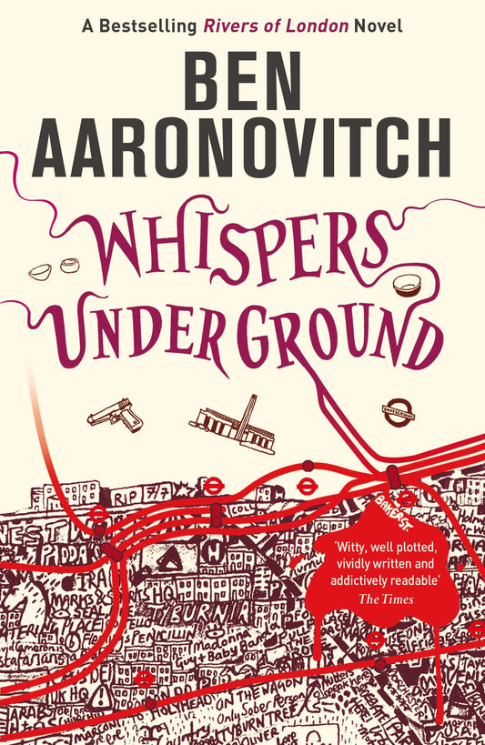 Whispers Underground by Ben Aaronovitch (Peter Grant #3)