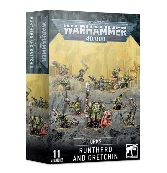 Warhammer 40,000 - Ork Runtherd and Gretchin | Lionsheart Bookshop