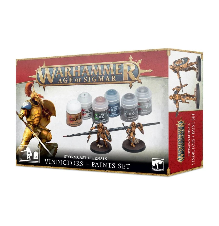 Warhammer Age of Sigmar Vindictors + Paints Set | Lionsheart Bookshop
